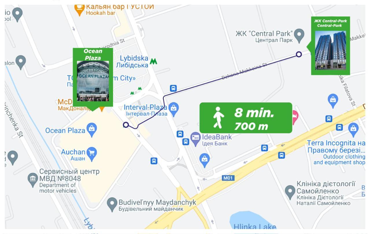 Petrovdom Apartaments 11-212 In Rc Central Park, 7 John Mccain Street Kiev Exterior foto